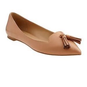 BANANA REPUBLIC - Anika Italian Leather Flat